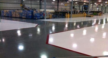 metallic epoxy garage floor