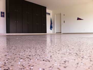 metallic epoxy floor system