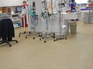 metallic epoxy resin floor