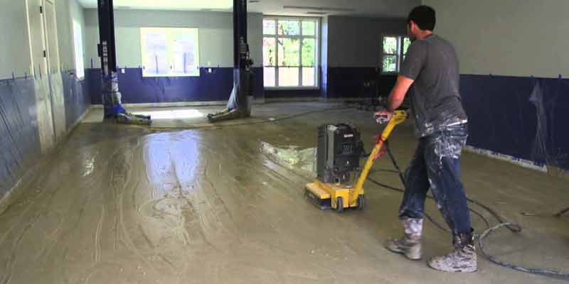 polish concrete