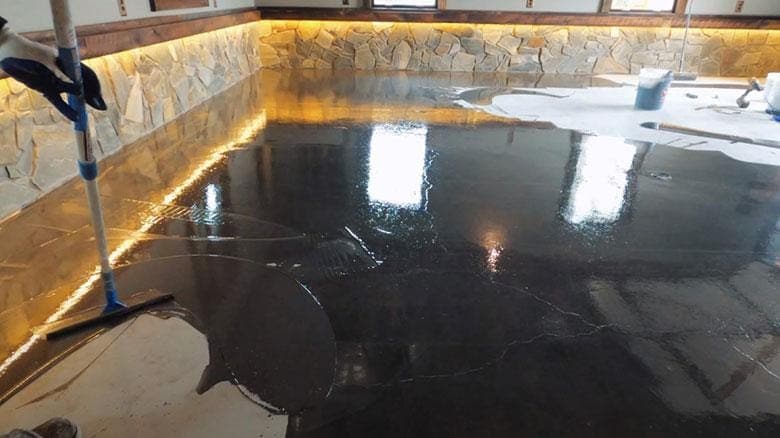 metallic epoxy floor Los Angeles
