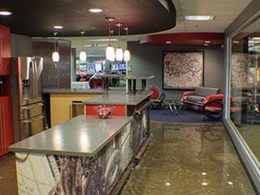 garage metallic epoxy floor