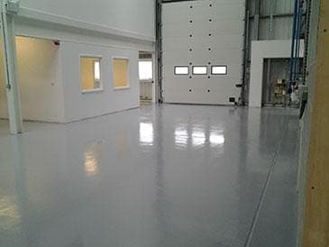 metallic epoxy floor system