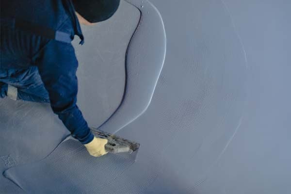 pure metallic epoxy floor