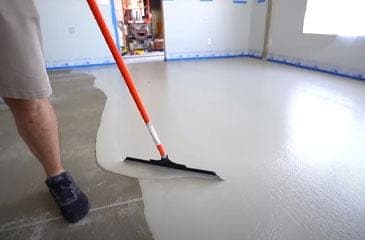 metallic epoxy garage floor