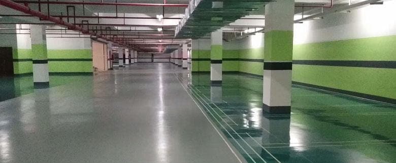 metallic epoxy Los Angeles