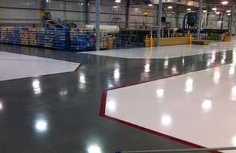 Industrial epoxy floor