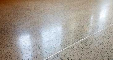 pure metallic epoxy floor