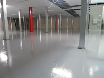 metallic epoxy floor system