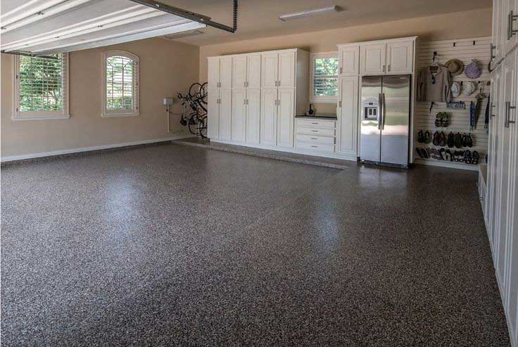 metallic epoxy floor Florida