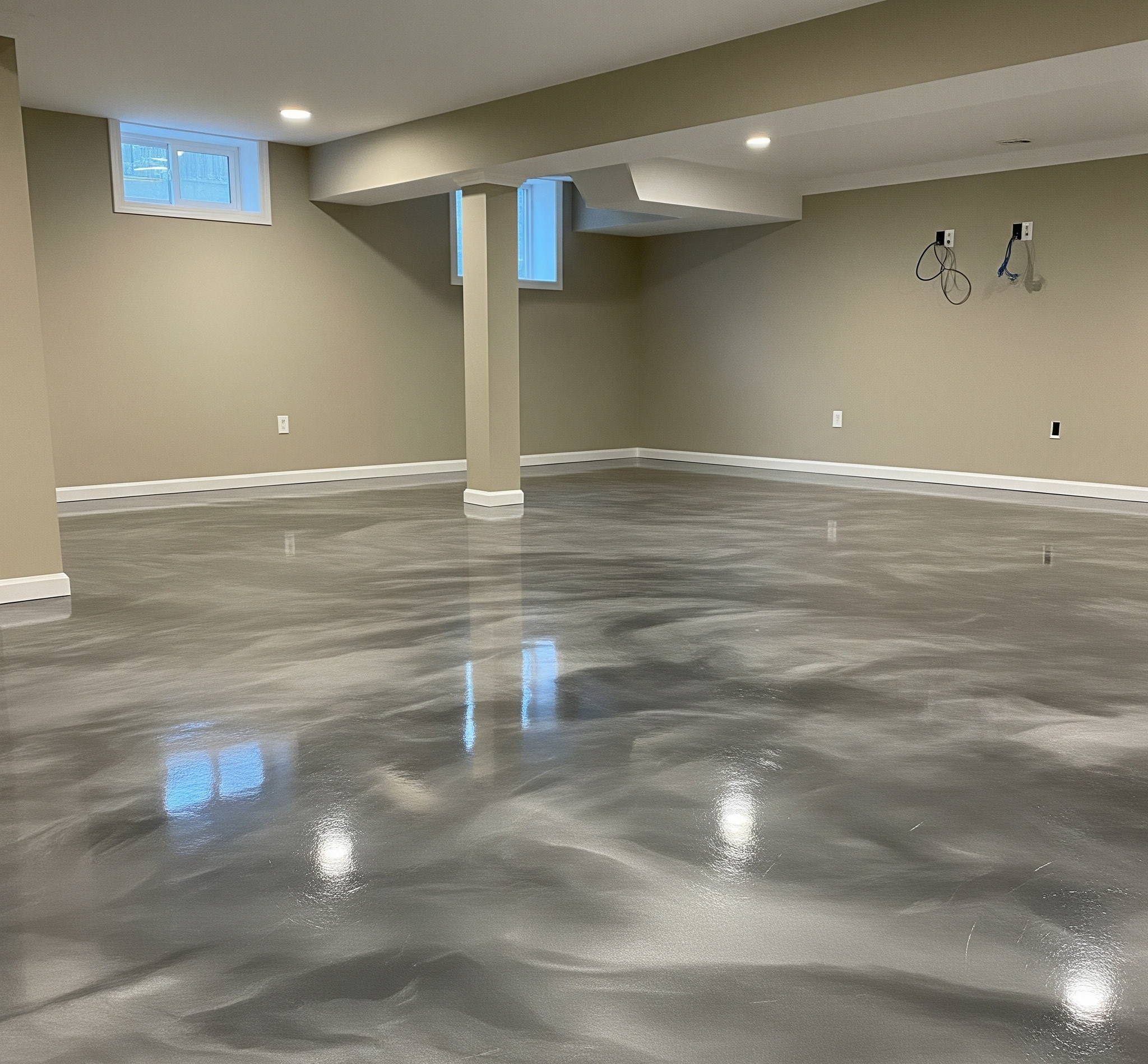 Metallic Epoxy for Specific Areas: Elevating Garages & Basements with Style