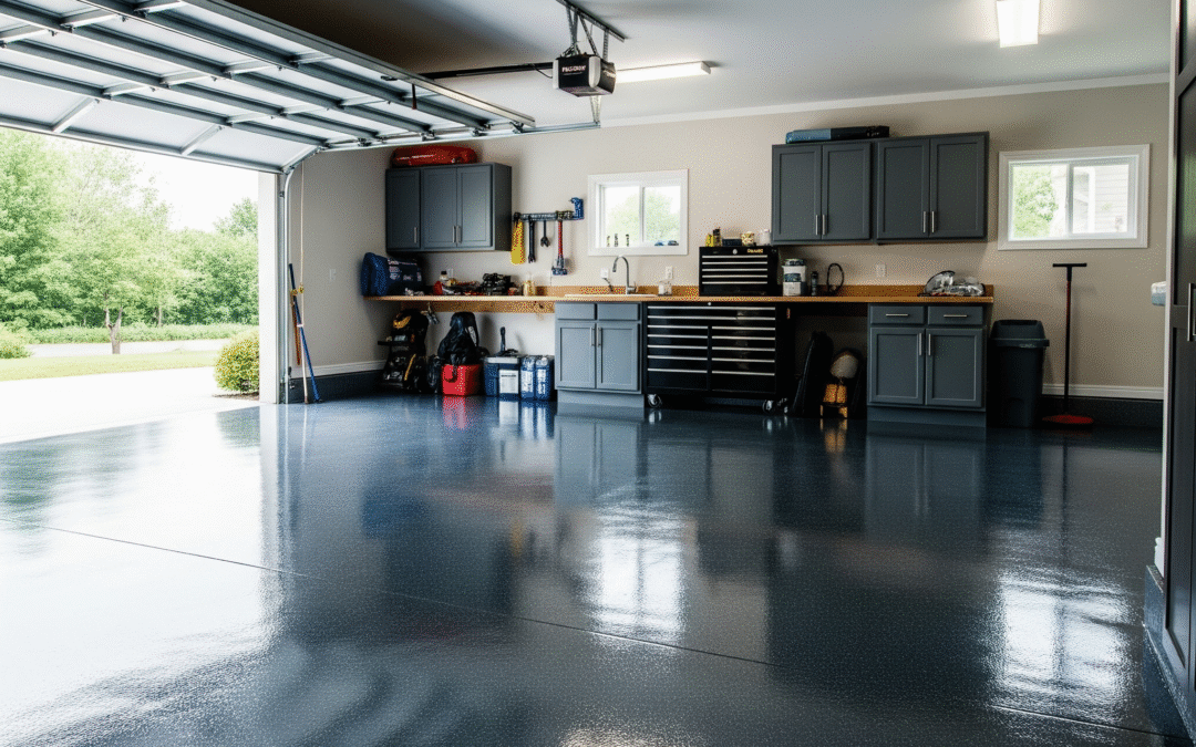 Flooring & Installation Services: Transforming Garage Spaces with Epoxy